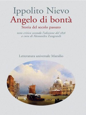 cover image of Angelo di bontà (ed. 1856)